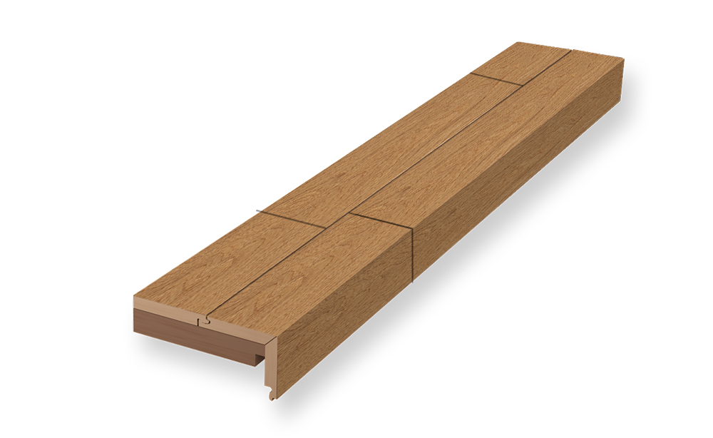 TSK 1x eingeschlagen Neubau mit Trägerplatte